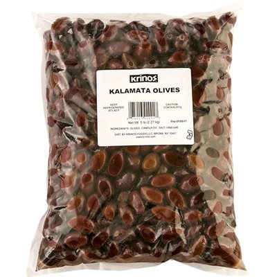 KRINOS Kalamata Olives 5lb