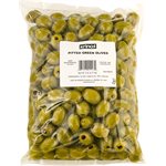 KRINOS Pitted Green Olives 5lb