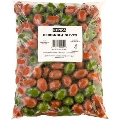 KRINOS Cerignola Olives 5lb