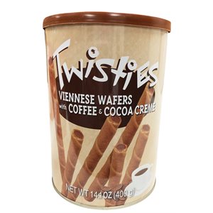 KRINOS Twisties Viennese Wafers Coffee 400g