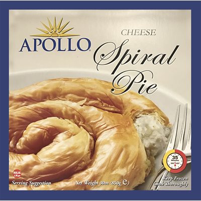APOLLO Spiral Cheese Pie 850g APOLLO Spiral Cheese Pie 850g