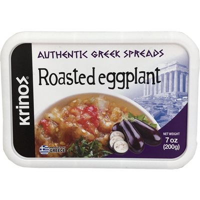 KRINOS Roasted Eggplant Spread 7oz