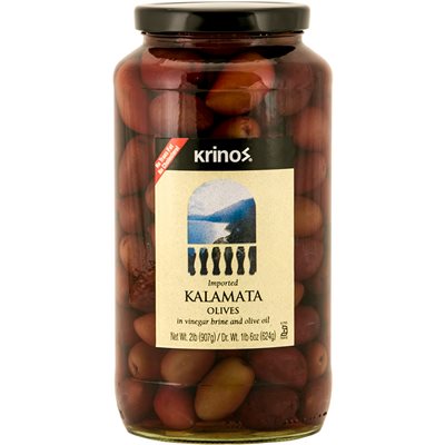 KRINOS Kalamata Olives 2lb