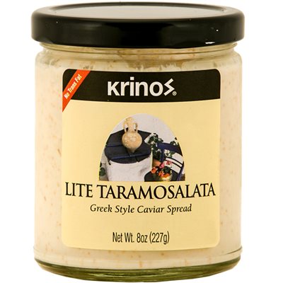 KRINOS Lite Taramosalata 8oz KRINOS Lite Taramosalata 8oz