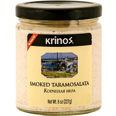 KRINOS Smoked Taramosalata 8oz KRINOS Smoked Taramosalata 8oz
