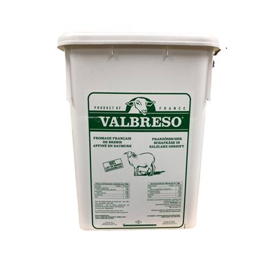 VALBRESO French Sheep Milk Cheese 16kg