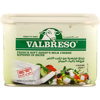 VALBRESO French Sheep Milk Cheese 600g VALBRESO French Sheep Milk Cheese 600g