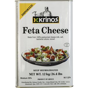 KRINOS Feta Cheese 5gal