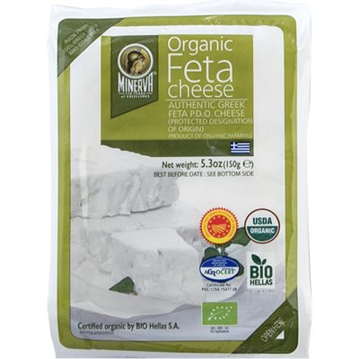 MINERVA Organic Feta Cheese 150g