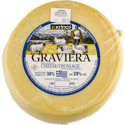 KRINOS Graviera Cheese 27lb