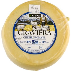 KRINOS Graviera Cheese 27lb