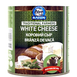 KATUN White Cow's Milk Cheese 400g tins