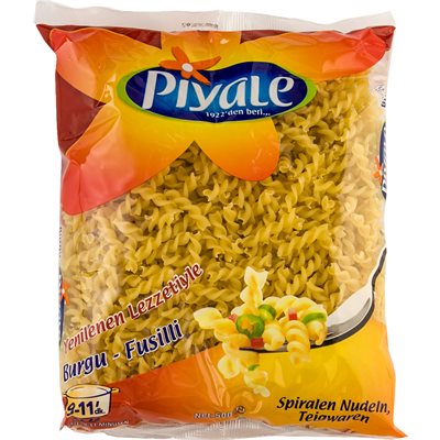 PIYALE Fusilli (Burgu) 500g PIYALE Fusilli (Burgu) 500g