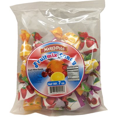 MARCO POLO Mixed Fruit Candy 7oz MARCO POLO Mixed Fruit Candy 7oz