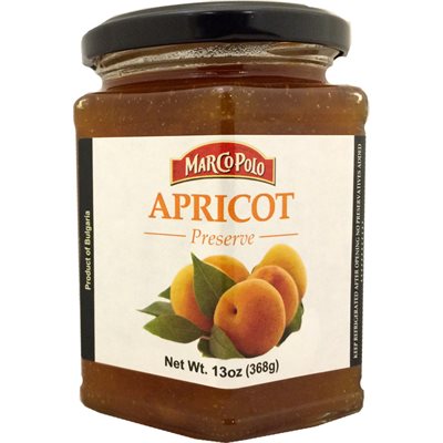 MARCO POLO Apricot Preserves 13oz MARCO POLO Apricot Preserves 13oz