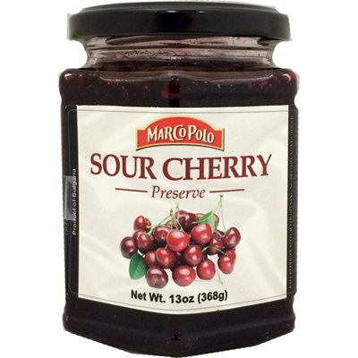 MARCO POLO Sour Cherry Preserves 13oz