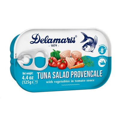 DELAMARIS Provencale Tuna Salad 125g tin DELAMARIS Provencale Tuna Salad 125g tin