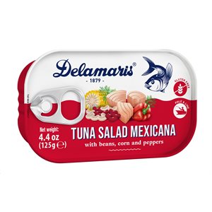 Delamaris Mexicana Tuna Salad 14/125g tins