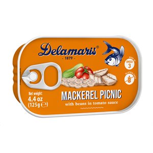 DELAMARIS Picnic Mackerel Salad 125g tin