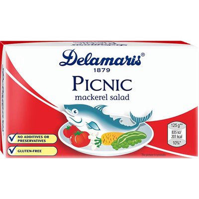 DELAMARIS Picnic Mackerel Salad 125g