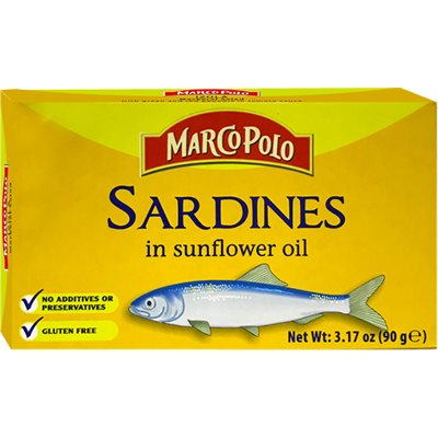 MARCO POLO Sardines in Sunflower Oil 90g