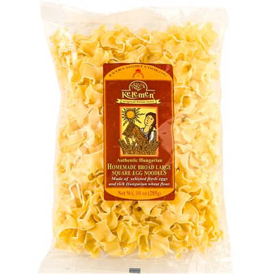 KELEMEN Homemade Broad Large Square Egg Noodles 285g