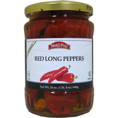 MARCO POLO Red Long Peppers 24oz