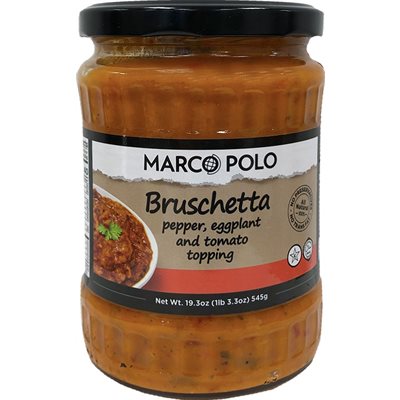 MARCO POLO Bruschetta (Red Pepper & Eggplant) 19.3oz