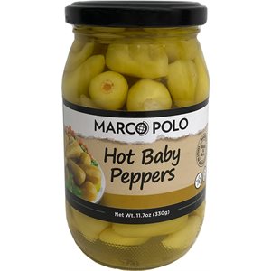 MARCO POLO Hot Baby Peppers 11.7oz