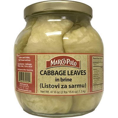 MARCO POLO Cabbage Leaves 47.6oz MARCO POLO Cabbage Leaves 47.6oz