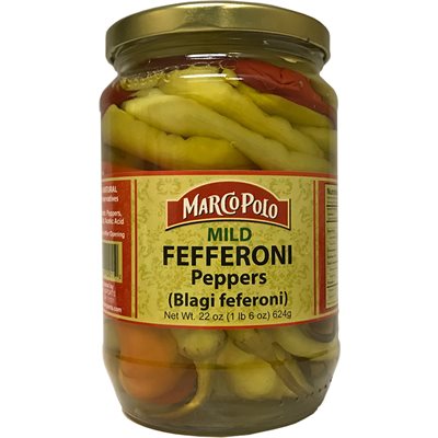 MARCO POLO Mild Fefferoni Peppers 22oz MARCO POLO Mild Fefferoni Peppers 22oz
