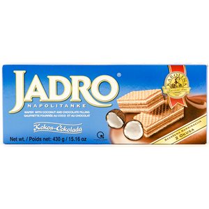 KRAS Karolina Jadro Chocolate & Coconut Wafers 430g