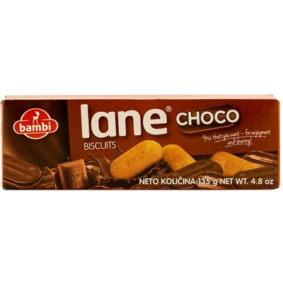 BAMBI Lane Chocolate Covered Biscuits 135g