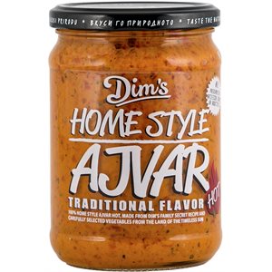 DIM'S Homestyle Ajvar (Hot) 19.4oz