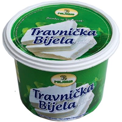 POLJORAD Travnicka Bijela Cream Cheese 400g