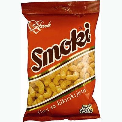 STARK Smoki Puffed Snacks with peanuts 150g