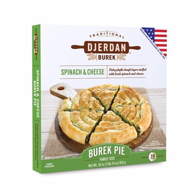 DJERDAN Spinach and Cheese Burek 850g DJERDAN Spinach and Cheese Burek 850g