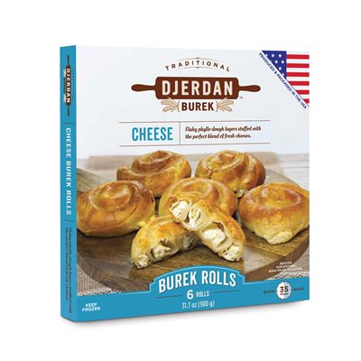 DJERDAN Cheese Burek Rolls 900g DJERDAN Cheese Burek Rolls 900g